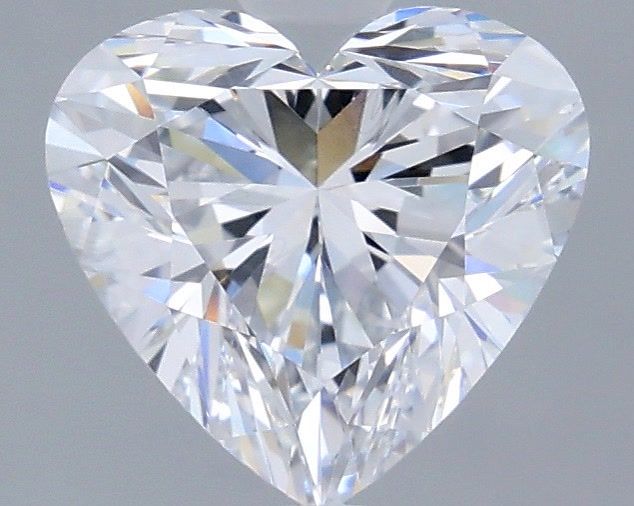 1.90 Carat Heart Shaped, Very Good Cut, D Color, VVS2 Clarity, IGI Certified Lab Grown Diamond