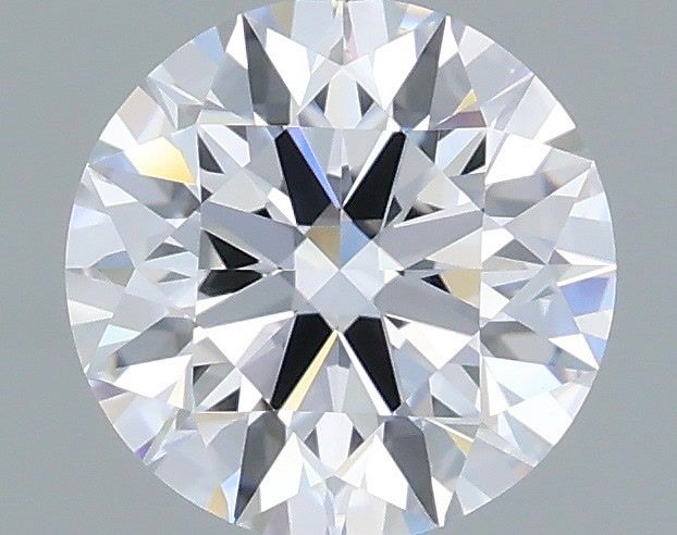 1.39 Carat Round Shaped, Ideal Cut, D Color, VVS2 Clarity, IGI Certified Lab Grown Diamond