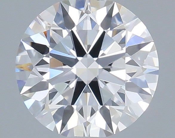 0.43 Carat Round Shaped, Excellent Cut, D Color, VS2 Clarity, IGI Certified Lab Grown Diamond