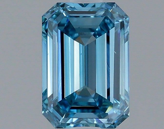 1.00 Carat Emerald Shaped, Ideal Cut, VS1 Clarity, IGI Certified Lab Grown Diamond