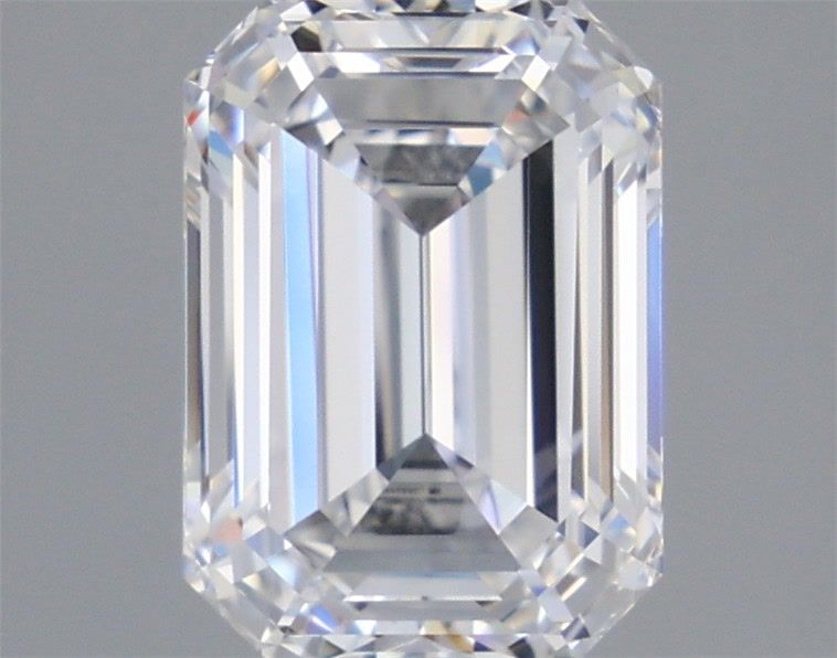 2.07 Carat Emerald Shaped, Ideal Cut, D Color, VVS2 Clarity, IGI Certified Lab Grown Diamond
