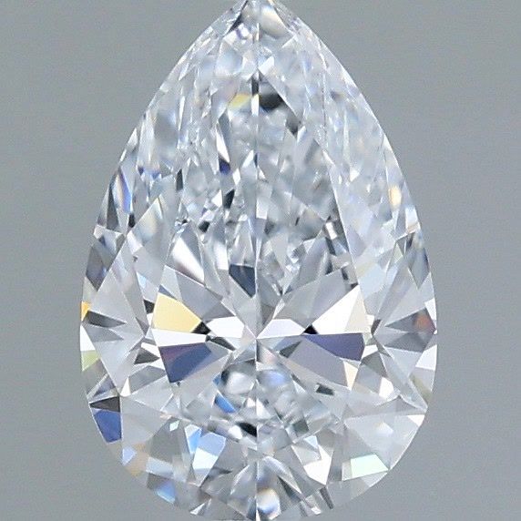 1.00 Carat Pear Shaped, Very Good Cut, D Color, VVS1 Clarity, IGI Certified Lab Grown Diamond