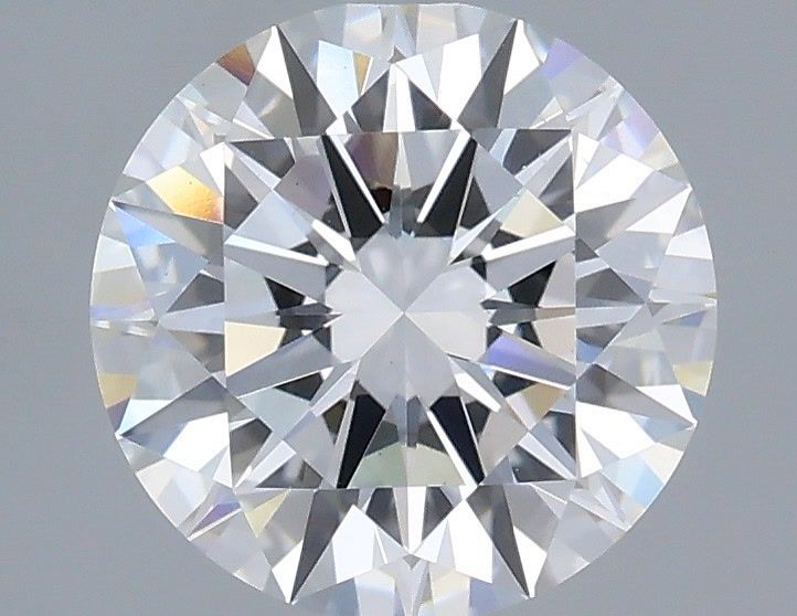 2.05 Carat Round Shaped, Excellent Cut, E Color, VS2 Clarity, IGI Certified Lab Grown Diamond