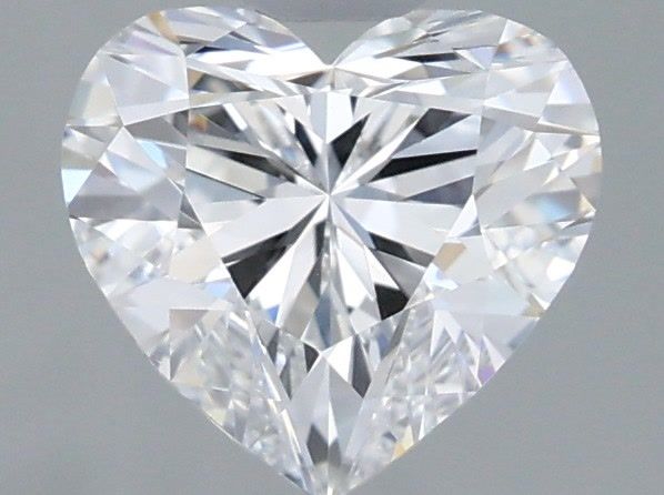 0.99 Carat Heart Shaped, Ideal Cut, D Color, VS1 Clarity, IGI Certified Lab Grown Diamond