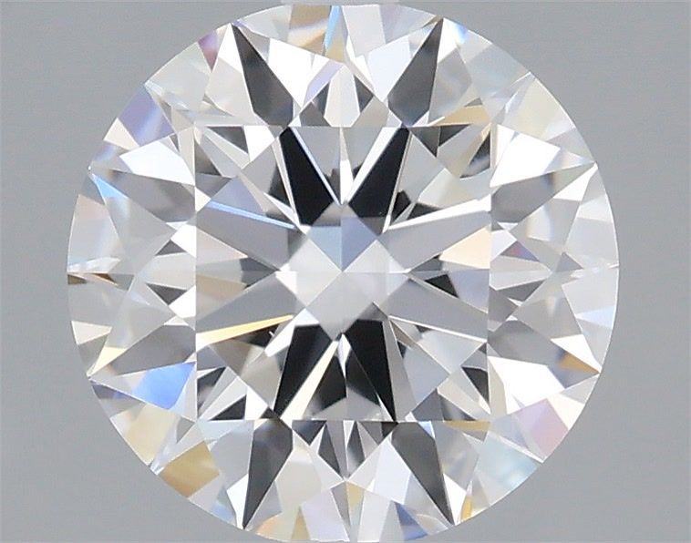 1.38 Carat Round Shaped, Ideal Cut, D Color, VVS2 Clarity, IGI Certified Lab Grown Diamond