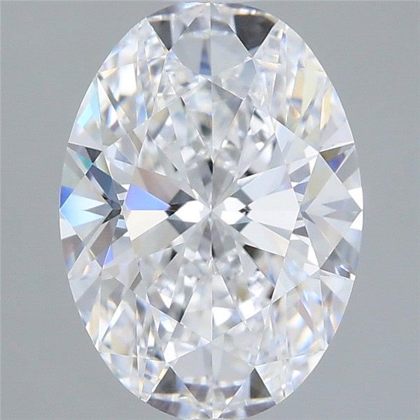 2.53 Carat Oval Shaped, Very Good Cut, D Color, VVS2 Clarity, IGI Certified Lab Grown Diamond