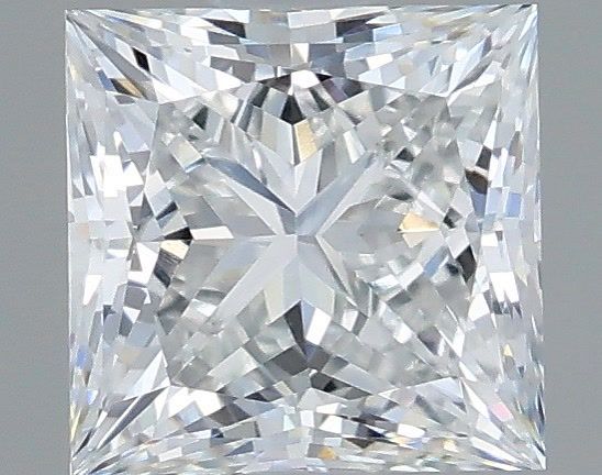 0.77 Carat Princess Shaped, Very Good Cut, E Color, VVS1 Clarity, IGI Certified Lab Grown Diamond