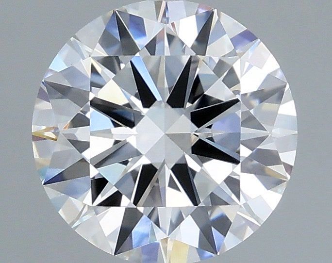 2.03 Carat Round Shaped, Excellent Cut, E Color, VVS2 Clarity, IGI Certified Lab Grown Diamond