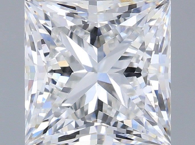 1.10 Carat Princess Shaped, Very Good Cut, D Color, VVS2 Clarity, IGI Certified Lab Grown Diamond