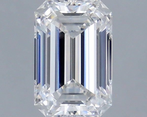 1.60 Carat Emerald Shaped, Ideal Cut, E Color, VVS2 Clarity, IGI Certified Lab Grown Diamond