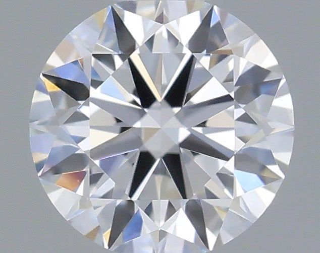 0.34 Carat Round Shaped, Ideal Cut, D Color, VVS2 Clarity, IGI Certified Lab Grown Diamond