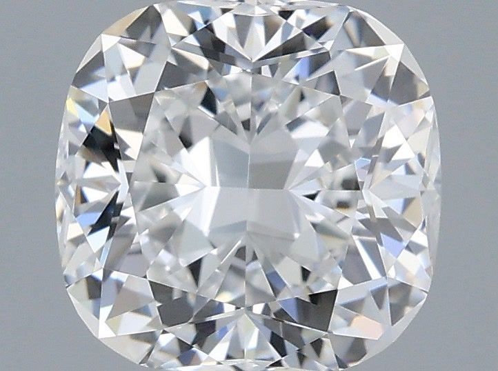 1.53 Carat Cushion Shaped, Very Good Cut, D Color, IF Clarity, IGI Certified Lab Grown Diamond
