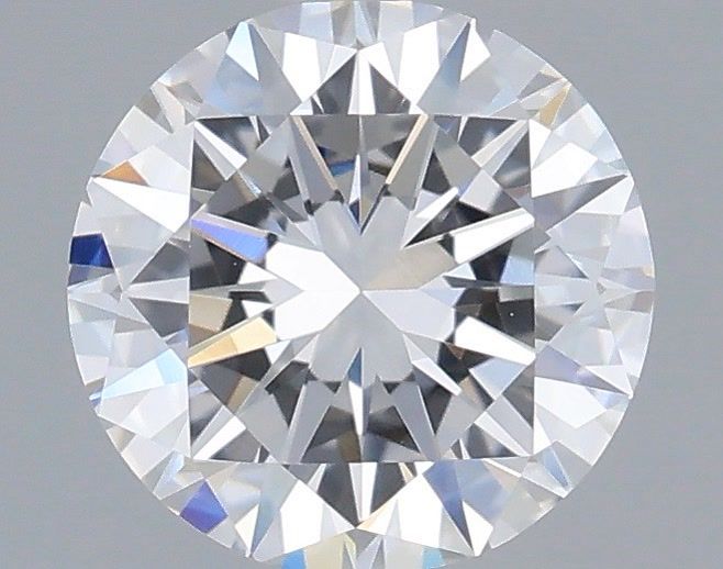 0.74 Carat Round Shaped, Very Good Cut, D Color, VVS2 Clarity, IGI Certified Lab Grown Diamond