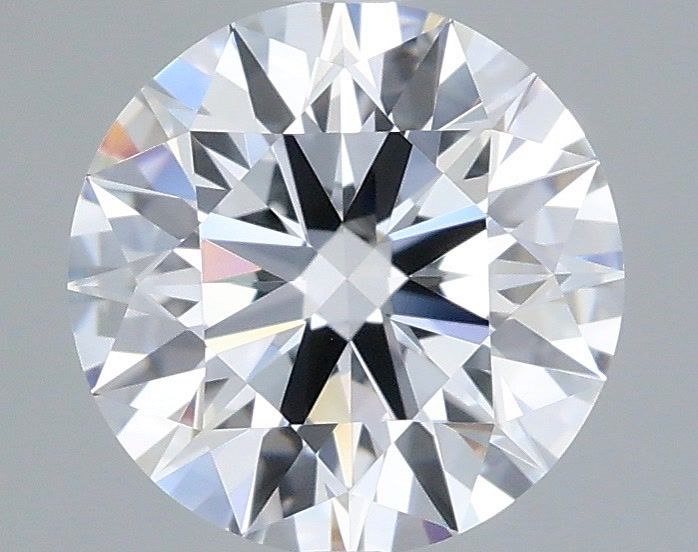 1.33 Carat Round Shaped, Ideal Cut, F Color, VVS2 Clarity, IGI Certified Lab Grown Diamond