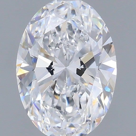 0.50 Carat Oval Shaped, Very Good Cut, D Color, VVS1 Clarity, IGI Certified Lab Grown Diamond