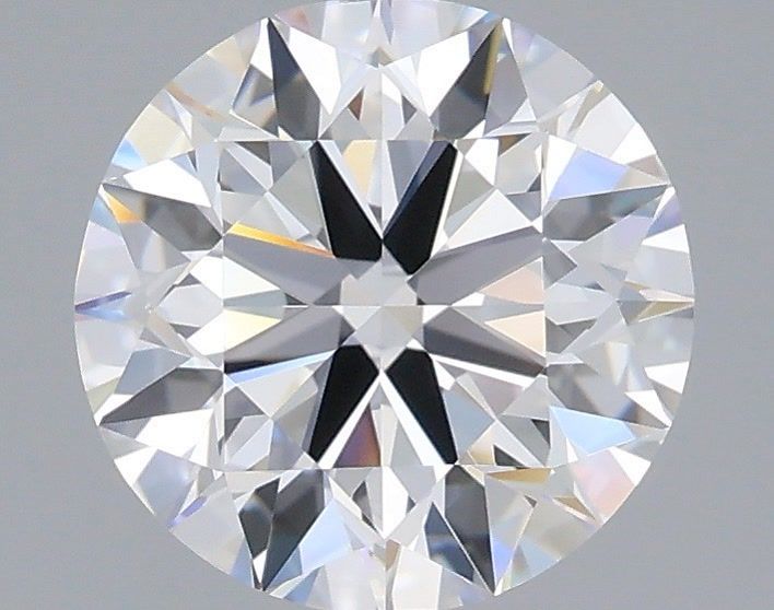 2.03 Carat Round Shaped, Ideal Cut, D Color, FL Clarity, IGI Certified Lab Grown Diamond