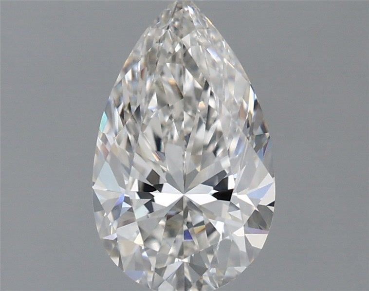 1.01 Carat Pear Shaped, Excellent Cut, G Color, VVS2 Clarity, IGI Certified Lab Grown Diamond