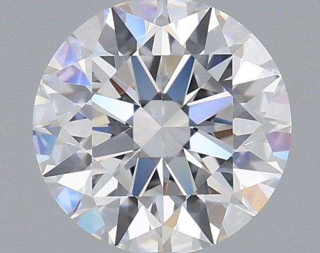 1.09 Carat Round Shaped, Ideal Cut, D Color, VVS2 Clarity, IGI Certified Lab Grown Diamond