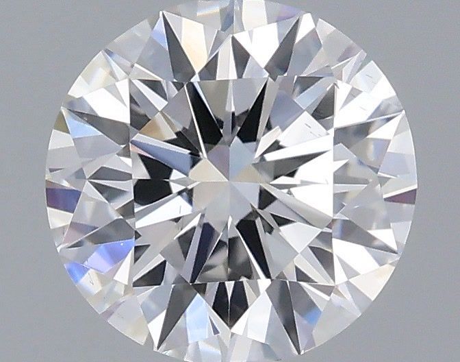 1.29 Carat Round Shaped, Ideal Cut, D Color, VS2 Clarity, IGI Certified Lab Grown Diamond
