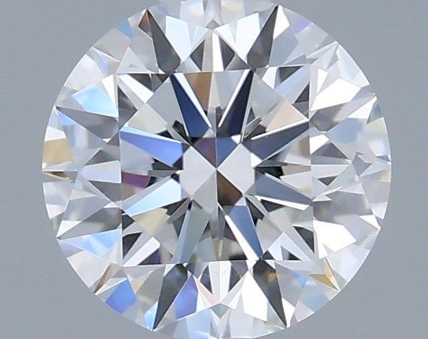 1.06 Carat Round Shaped, Ideal Cut, D Color, VVS2 Clarity, IGI Certified Lab Grown Diamond