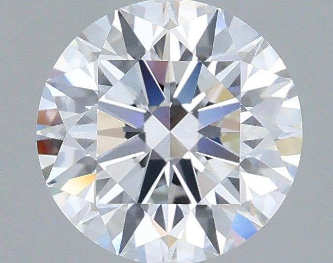 1.53 Carat Round Shaped, Ideal Cut, D Color, VS1 Clarity, IGI Certified Lab Grown Diamond