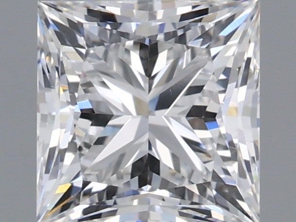 1.13 Carat Princess Shaped, Very Good Cut, D Color, VVS2 Clarity, IGI Certified Lab Grown Diamond