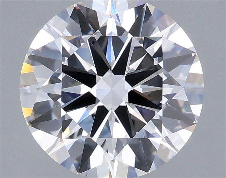 3.04 Carat Round Shaped, Excellent Cut, D Color, VVS1 Clarity, IGI Certified Lab Grown Diamond