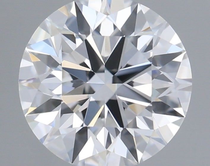 0.97 Carat Round Shaped, Ideal Cut, D Color, VVS2 Clarity, IGI Certified Lab Grown Diamond