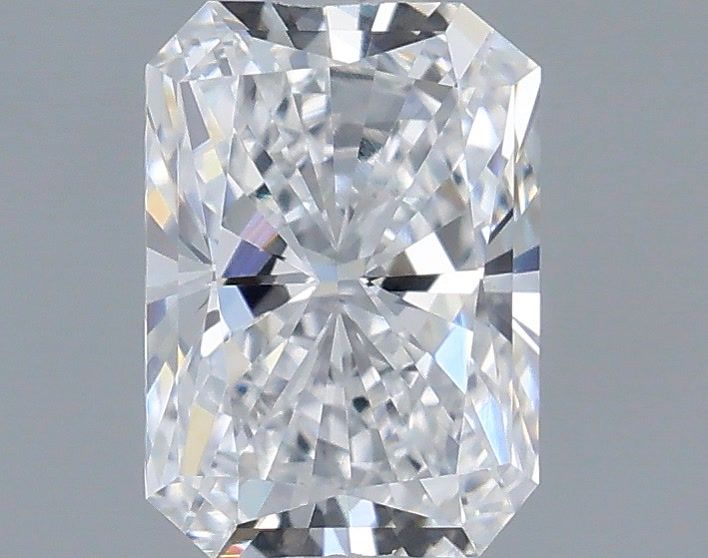 0.53 Carat Radiant Shaped, Very Good Cut, D Color, VVS1 Clarity, IGI Certified Lab Grown Diamond