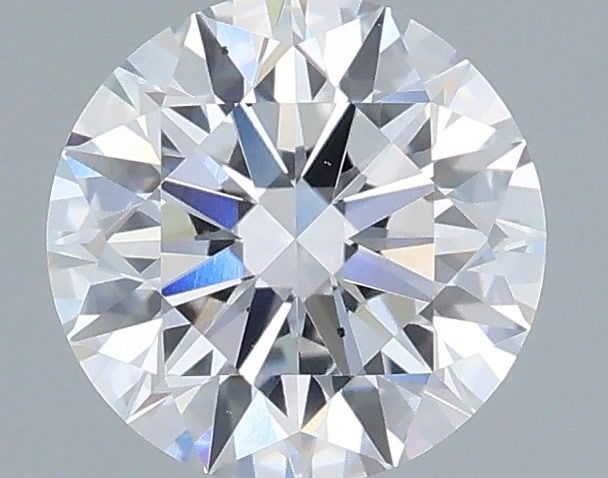 1.08 Carat Round Shaped, Ideal Cut, D Color, VS2 Clarity, IGI Certified Lab Grown Diamond