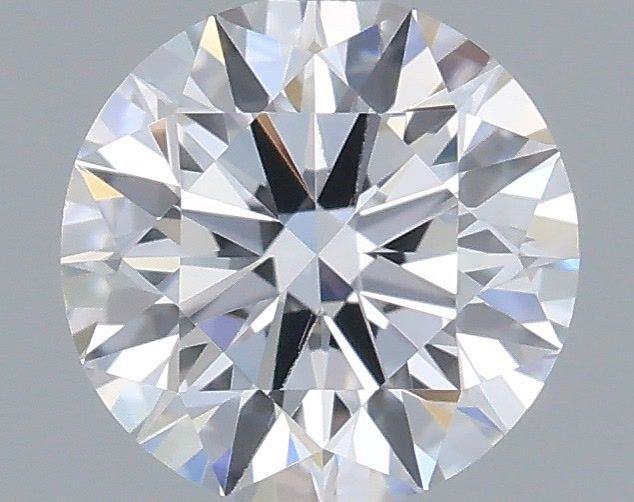 0.51 Carat Round Shaped, Ideal Cut, D Color, VVS2 Clarity, IGI Certified Lab Grown Diamond