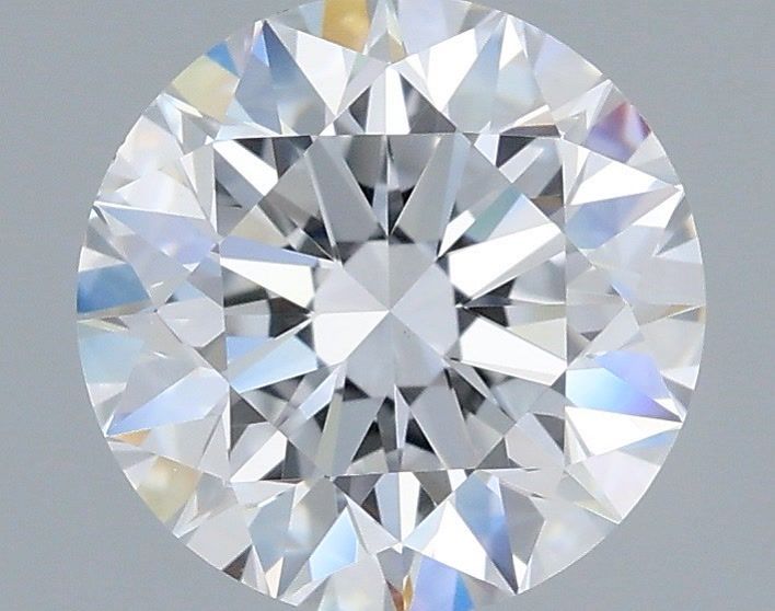 1.72 Carat Round Shaped, Ideal Cut, D Color, VVS2 Clarity, IGI Certified Lab Grown Diamond
