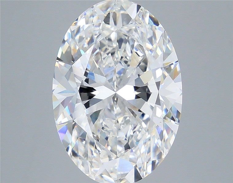 5.33 Carat Oval Shaped, Very Good Cut, E Color, VS1 Clarity, IGI Certified Lab Grown Diamond