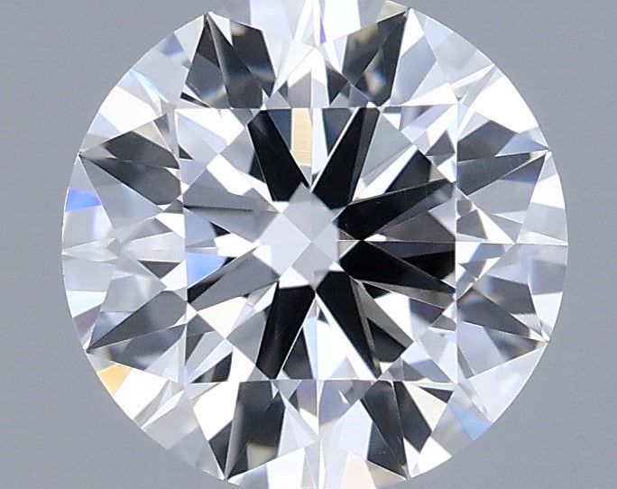 1.04 Carat Round Shaped, Ideal Cut, F Color, VVS2 Clarity, IGI Certified Lab Grown Diamond