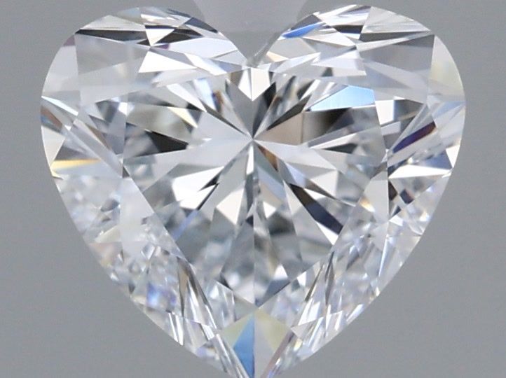 1.30 Carat Heart Shaped, Ideal Cut, E Color, VVS1 Clarity, IGI Certified Lab Grown Diamond