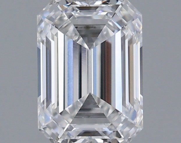 1.07 Carat Emerald Shaped, Ideal Cut, D Color, IF Clarity, IGI Certified Lab Grown Diamond