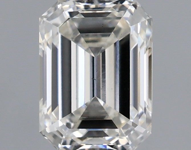 1.01 Carat Emerald Shaped, Ideal Cut, G Color, VS2 Clarity, IGI Certified Lab Grown Diamond