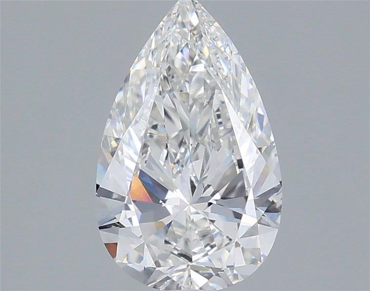 1.66 Carat Pear Shaped, Very Good Cut, E Color, VS1 Clarity, IGI Certified Lab Grown Diamond