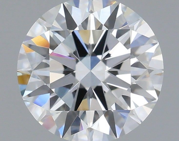 1.07 Carat Round Shaped, Ideal Cut, F Color, VS1 Clarity, IGI Certified Lab Grown Diamond