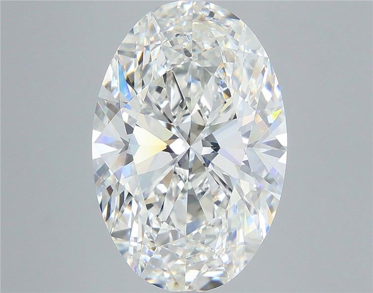 8.05 Carat Oval Shaped, Very Good Cut, F Color, VVS2 Clarity, IGI Certified Lab Grown Diamond