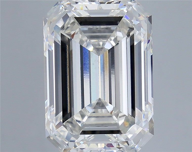 9.80 Carat Emerald Shaped, Excellent Cut, G Color, VS1 Clarity, IGI Certified Lab Grown Diamond