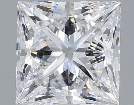 0.77 Carat Princess Shaped, Very Good Cut, D Color, VVS1 Clarity, IGI Certified Lab Grown Diamond