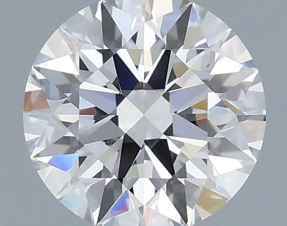 1.09 Carat Round Shaped, Ideal Cut, D Color, VVS2 Clarity, IGI Certified Lab Grown Diamond