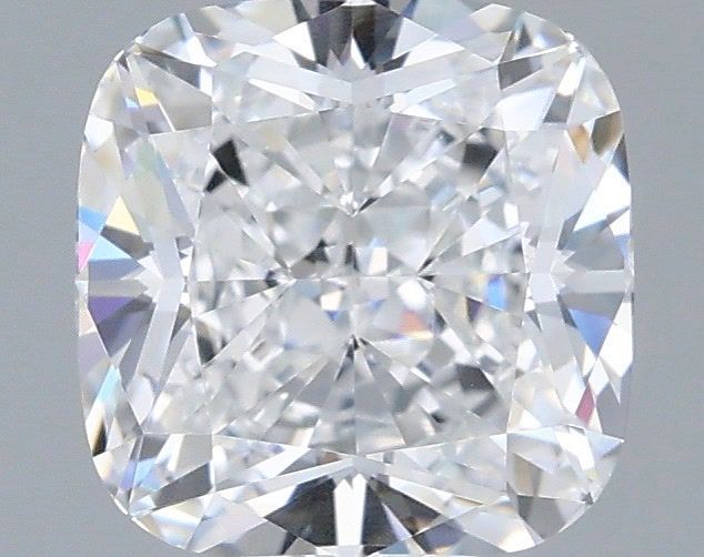 1.53 Carat Cushion Shaped, Very Good Cut, D Color, VVS2 Clarity, IGI Certified Lab Grown Diamond