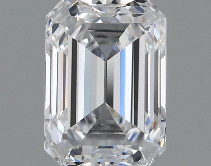 1.60 Carat Emerald Shaped, Ideal Cut, D Color, VVS1 Clarity, IGI Certified Lab Grown Diamond