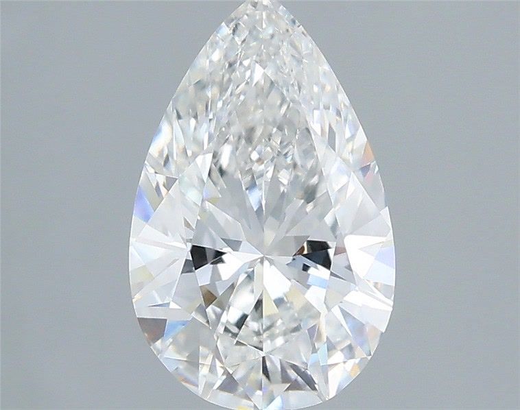 1.70 Carat Pear Shaped, Very Good Cut, E Color, VVS2 Clarity, IGI Certified Lab Grown Diamond
