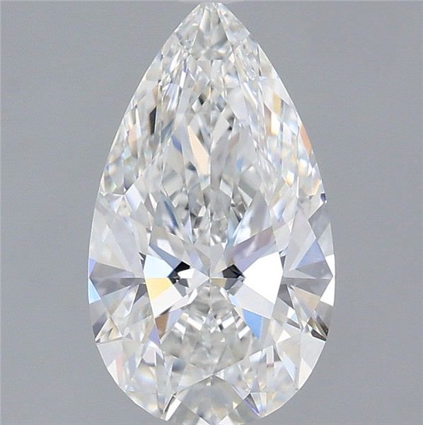 1.70 Carat Pear Shaped, Ideal Cut, E Color, VVS2 Clarity, IGI Certified Lab Grown Diamond