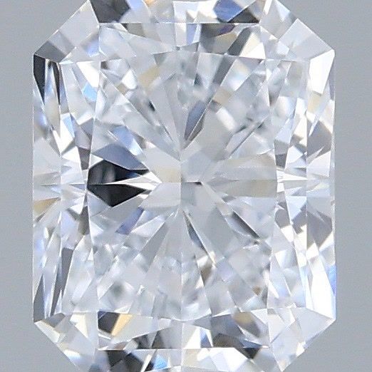 0.50 Carat Radiant Shaped, Very Good Cut, D Color, VVS2 Clarity, IGI Certified Lab Grown Diamond