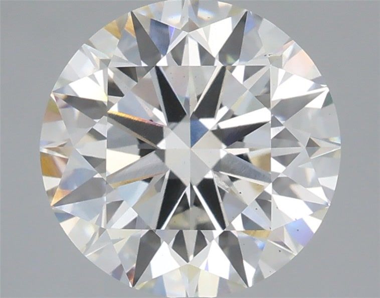 3.25 Carat Round Shaped, Ideal Cut, H Color, VS2 Clarity, IGI Certified Lab Grown Diamond