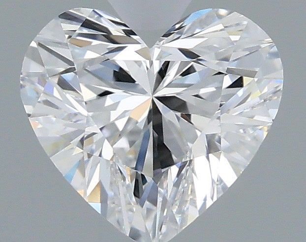 1.50 Carat Heart Shaped, Ideal Cut, D Color, VVS1 Clarity, IGI Certified Lab Grown Diamond